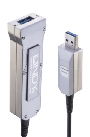 50 M - USB 3.0 HYBRIDI VALOKAAPELI KAMERAN JATKOKAAPELI